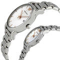  Shop Authentic Emporio Armani Quartz White Dial Silver Steel Strap Watch For Men - AR90000 - Luxxuri