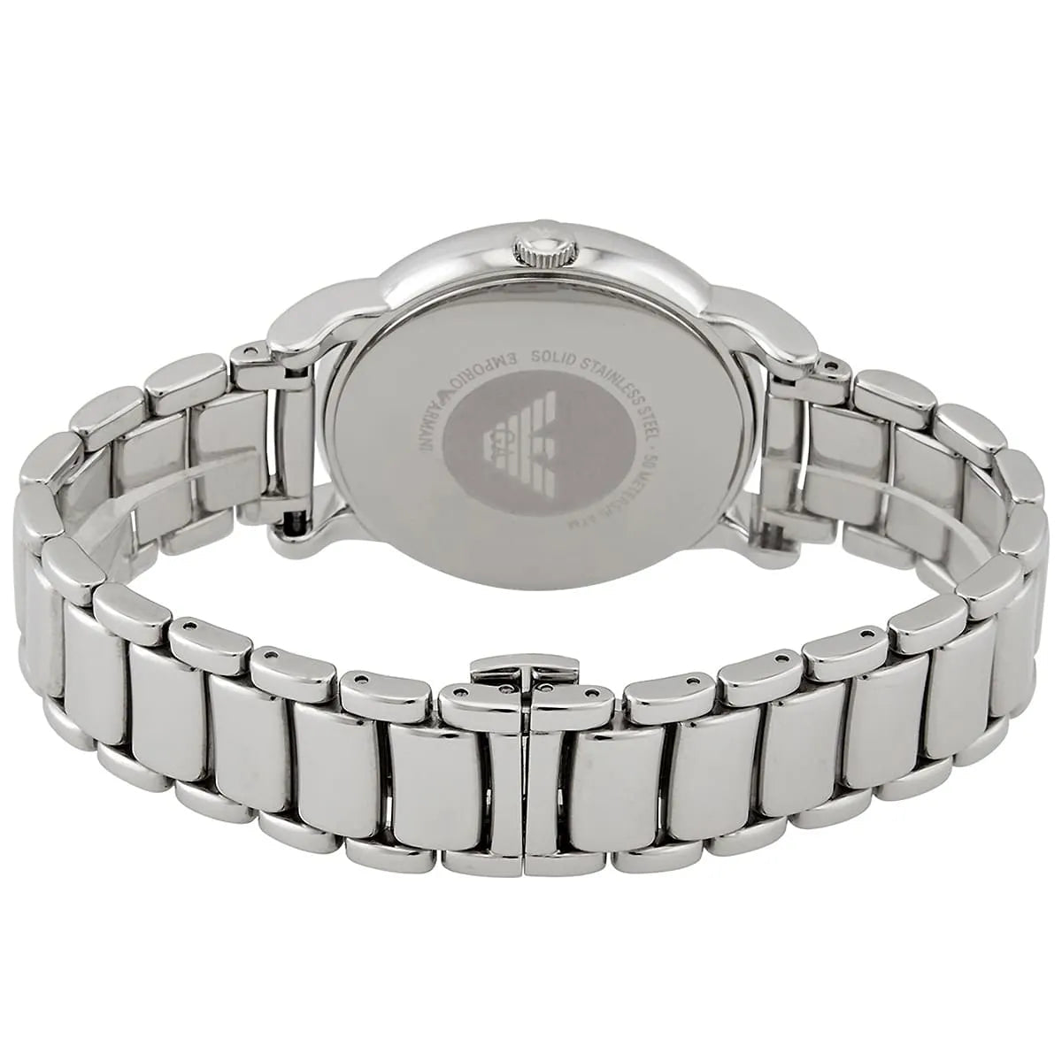  Shop Authentic Emporio Armani Quartz White Dial Silver Steel Strap Watch For Men - AR90000 - Luxxuri