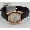  Shop Authentic Emporio Armani Classic White Dial Brown Leather Strap Watch For Men - AR9035 - Luxxuri