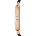 Emporio Armani Analog White Dial Brown Leather Strap Watch For Men - AR9042