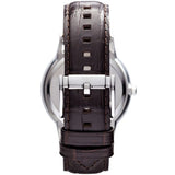  Shop Authentic Emporio Armani Kappa Classic Brown Dial Brown Leather Strap Watch For Men - AR9106 - Luxxuri