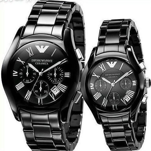  Shop Authentic Emporio Armani Valente Chronograph Black Dial Black Ceramic Strap Watch For Men - AR1400 - Luxxuri