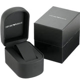  Shop Authentic Emporio Armani Classic Quartz Black Dial Black Leather Strap Watch For Women - AR1600 - Luxxuri