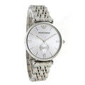  Shop Authentic Emporio Armani Classic Silver Dial Silver Steel Strap Watch For Men - AR1819 - Luxxuri