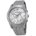  Shop Authentic Emporio Armani Velente Chronograph Quartz Silver Dial Silver Steel Strap Watch For Men - AR1702 - Luxxuri
