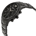  Shop Authentic Emporio Armani Dress Chronograph Quartz Black Dial Black Stainless Steel Strap Watch For Men - AR2485 - Luxxuri