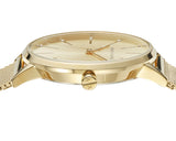  Shop Authentic Armani Exchange Lola Analog Gold Dial Gold Mesh Strap Watch For Women - AX5536 - Luxxuri