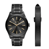  Shop Authentic Armani Exchange Nico Analog Black Dial Black Steel Strap Watch For Men - AX7102 - Luxxuri