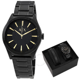  Shop Authentic Armani Exchange Nico Analog Black Dial Black Steel Strap Watch For Men - AX7102 - Luxxuri