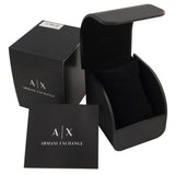  Shop Authentic Armani Exchange Hampton Chronograph Black Dial Black Leather Strap Watch For Men - AX2400 - Luxxuri