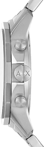  Shop Authentic Armani Exchange Banks Chronograph Black Dial Silver Steel Strap Watch For Men - AX1720 - Luxxuri