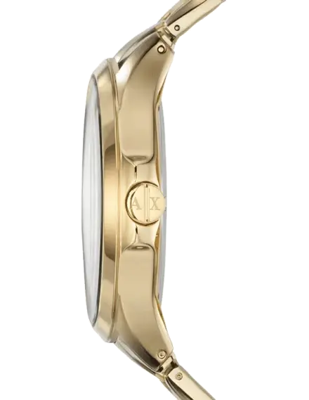  Shop Authentic Armani Exchange Hampton Chronograph Black Dial Gold Steel Strap Watch For Men - AX2122 - Luxxuri