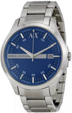  Shop Authentic Armani Exchange Hampton Chronograph Blue Dial Silver Steel Strap Watch For Men - AX2132 - Luxxuri