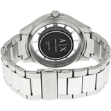  Shop Authentic Armani Exchange Hampton Chronograph Black Dial Silver Steel Strap Watch For Men - AX2179 - Luxxuri