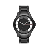  Shop Authentic Armani Exchange Hampton Chronograph Black Dial Black Steel Strap Watch For Men - AX2189 - Luxxuri
