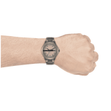  Shop Authentic Armani Exchange Hampton Chronograph Grey Dial Grey Steel Strap Watch For Men - AX2194 - Luxxuri