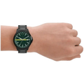  Shop Authentic Armani Exchange Hampton Black Dial Black Steel Strap Watch For Men - AX2407 - Luxxuri