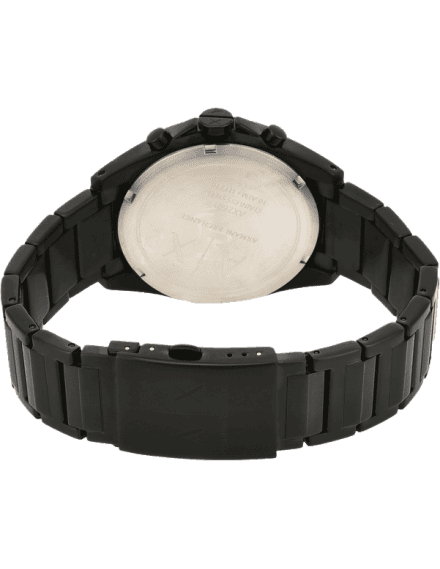  Shop Authentic Armani Exchange Drexler Chronograph Black Dial Black Steel Strap Watch For Men - AX2601 - Luxxuri