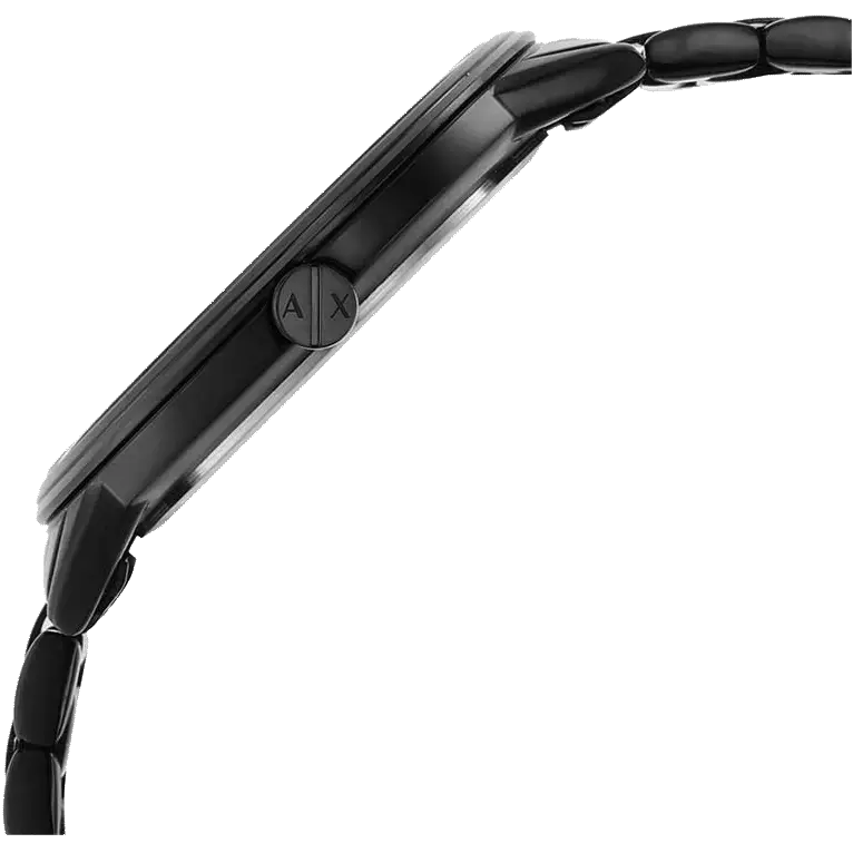  Shop Authentic Armani Exchange Cayde Multicolor Dial Black Steel Strap Watch For Men - AX2725 - Luxxuri