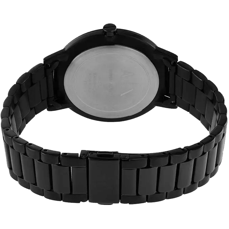  Shop Authentic Armani Exchange Cayde Multicolor Dial Black Steel Strap Watch For Men - AX2725 - Luxxuri