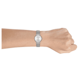  Shop Authentic Armani Exchange Lola Analog Silver Dial Silver Mesh Strap Watch For Women - AX5535 - Luxxuri