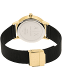  Shop Authentic Armani Exchange Lola Three Hand Black Dial Black Mesh Strap Watch For Women - AX5548 - Luxxuri
