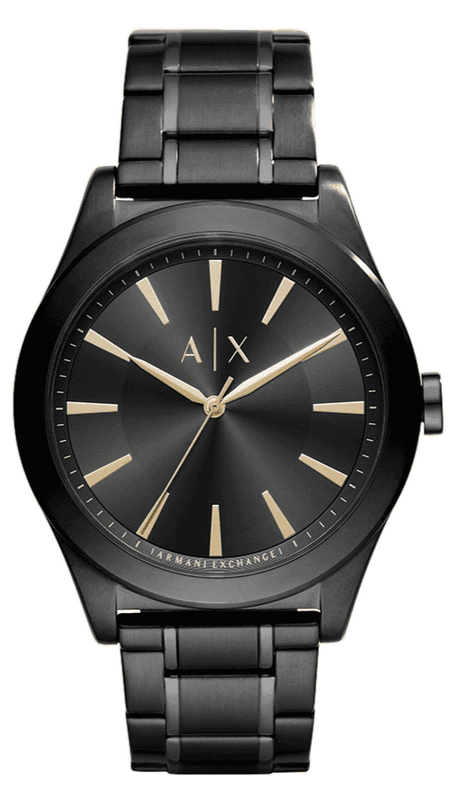  Shop Authentic Armani Exchange Nico Analog Black Dial Black Steel Strap Watch For Men - AX7102 - Luxxuri
