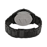  Shop Authentic Armani Exchange Hampton Chronograph Black Dial Black Steel Strap Watch For Men - AX2150 - Luxxuri