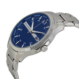  Shop Authentic Armani Exchange Hampton Chronograph Blue Dial Silver Steel Strap Watch For Men - AX2132 - Luxxuri