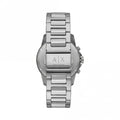  Shop Authentic Armani Exchange Banks Chronograph Black Dial Silver Steel Strap Watch For Men - AX1720 - Luxxuri