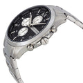  Shop Authentic Armani Exchange Hampton Chronograph Black Dial Silver Steel Strap Watch For Men - AX2152 - Luxxuri