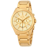  Shop Authentic Armani Exchange Drexler Chronograph Gold Dial Gold Steel Strap Watch For Men - AX2602 - Luxxuri