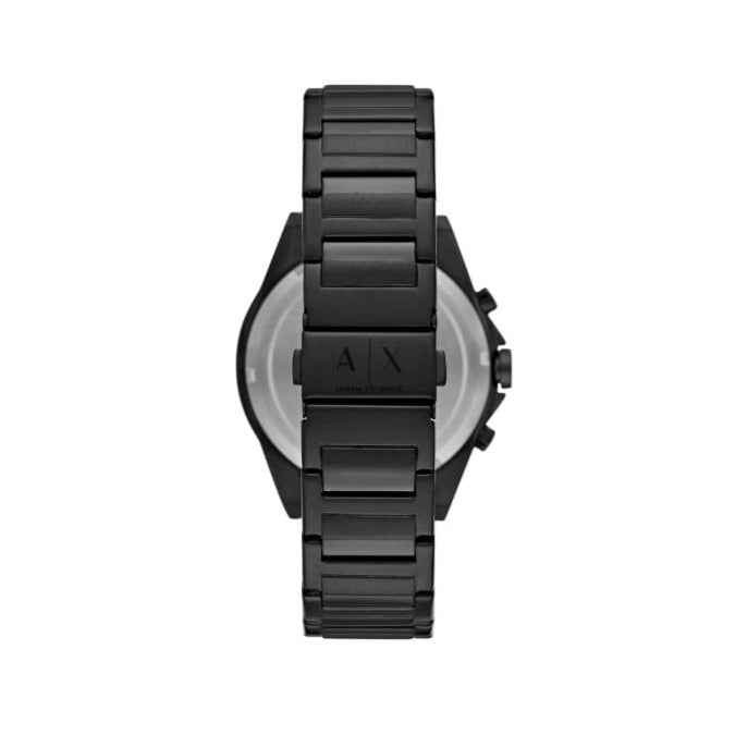  Shop Authentic Armani Exchange Drexler Chronograph Black Dial Black Steel Strap Watch For Men - AX2639 - Luxxuri