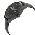  Shop Authentic Armani Exchange Hampton Chronograph Black Dial Black Leather Strap Watch For Men - AX2400 - Luxxuri