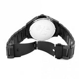  Shop Authentic Armani Exchange Hampton Chronograph Black Dial Black Steel Strap Watch For Men - AX2104 - Luxxuri