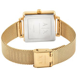  Shop Authentic Armani Exchange Lola Quartz Gold Dial Gold Mesh Strap Watch For Women - AX5801 - Luxxuri