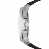  Shop Authentic Armani Exchange Whitman Silver Dial Brown Leather Strap Watch For Men - AX2100 - Luxxuri