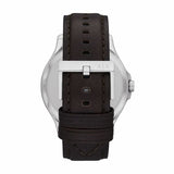  Shop Authentic Armani Exchange Whitman Silver Dial Brown Leather Strap Watch For Men - AX2100 - Luxxuri