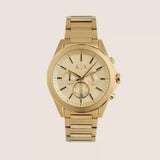  Shop Authentic Armani Exchange Drexler Chronograph Gold Dial Gold Steel Strap Watch For Men - AX2602 - Luxxuri