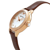  Shop Authentic Emporio Armani Mia Quartz Silver Dial Brown Leather Strap Watch For Women - AR11525 - Luxxuri