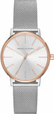  Shop Authentic Armani Exchange Lola Analog White Dial Silver Mesh Strap Watch For Women - AX5537 - Luxxuri