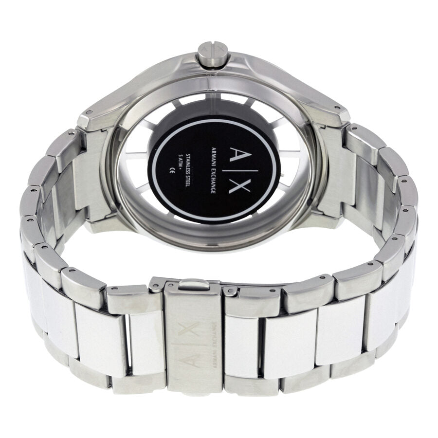  Shop Authentic Armani Exchange Hampton Chronograph Blue Dial Silver Steel Strap Watch For Men - AX2178 - Luxxuri