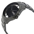  Shop Authentic Armani Exchange Hampton Chronograph Black Dial Black Steel Strap Watch For Men - AX2189 - Luxxuri