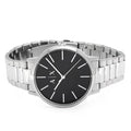  Shop Authentic Armani Exchange Cayde Analog Black Dial Silver Steel Strap Watch For Men - AX2700 - Luxxuri