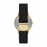  Shop Authentic Armani Exchange Lola Three Hand Black Dial Black Mesh Strap Watch For Women - AX5548 - Luxxuri