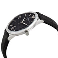  Shop Authentic Emporio Armani Giovanni Analog Black Dial Black Leather Strap Watch For Men - AR11210 - Luxxuri