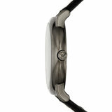  Shop Authentic Emporio Armani Luigi Analog Brown Dial Black Leather Strap Watch For Men - AR11156 - Luxxuri