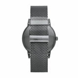  Shop Authentic Emporio Armani Luigi Quartz Blue Dial Grey Mesh Bracelet Watch For Men - AR11053 - Luxxuri