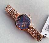 Shop Authentic Emporio Armani Arianna Black Dial Rose Gold Stainless Steel Watch For Women - AR11197 - Luxxuri