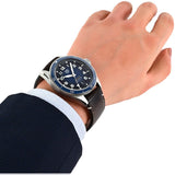  Shop Authentic Tag Heuer Autavia Calibre 5 Automatic Blue Dial Brown Leather Strap Watch for Men - WBE5116.FC8266 - Luxxuri